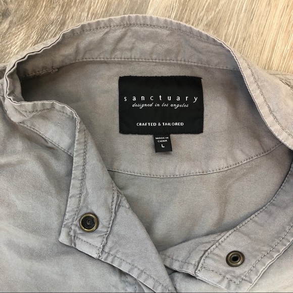 Sanctuary Elephant Gray Safari Jacket - Picture 3 of 8